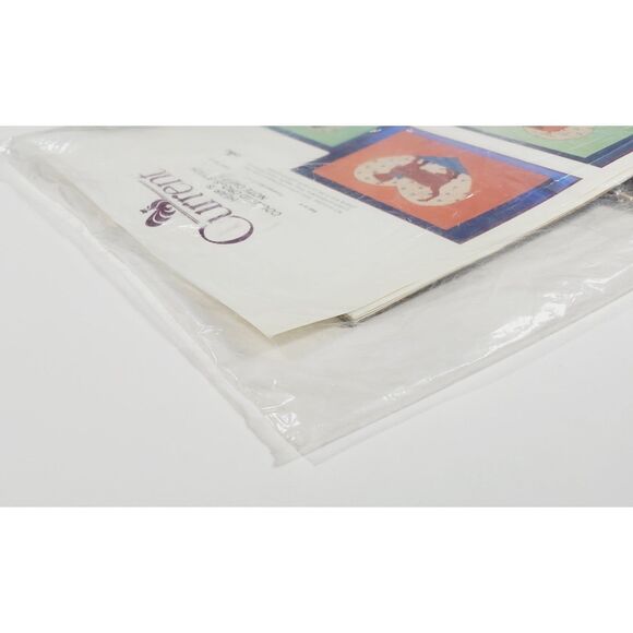 New Vtg Current Hearts Counted Cross Stitch Note Card Kit Set Of 4 5 X 7 1986 - Picture 5 of 6